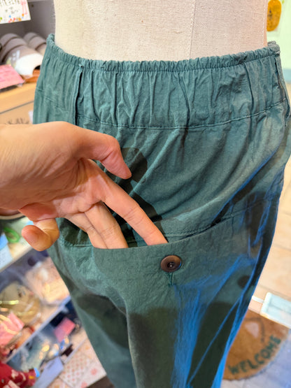 Hands of creation Green Pants, made in Japan