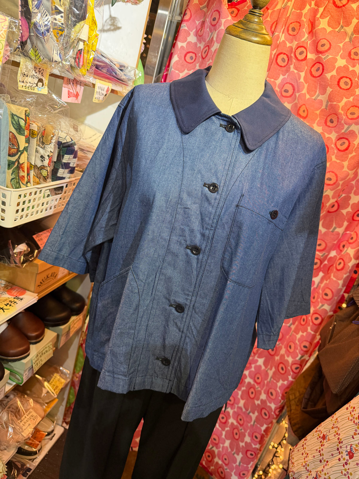 Mizuiro Ind Denim Shirt, 2 Colors, made in Japan