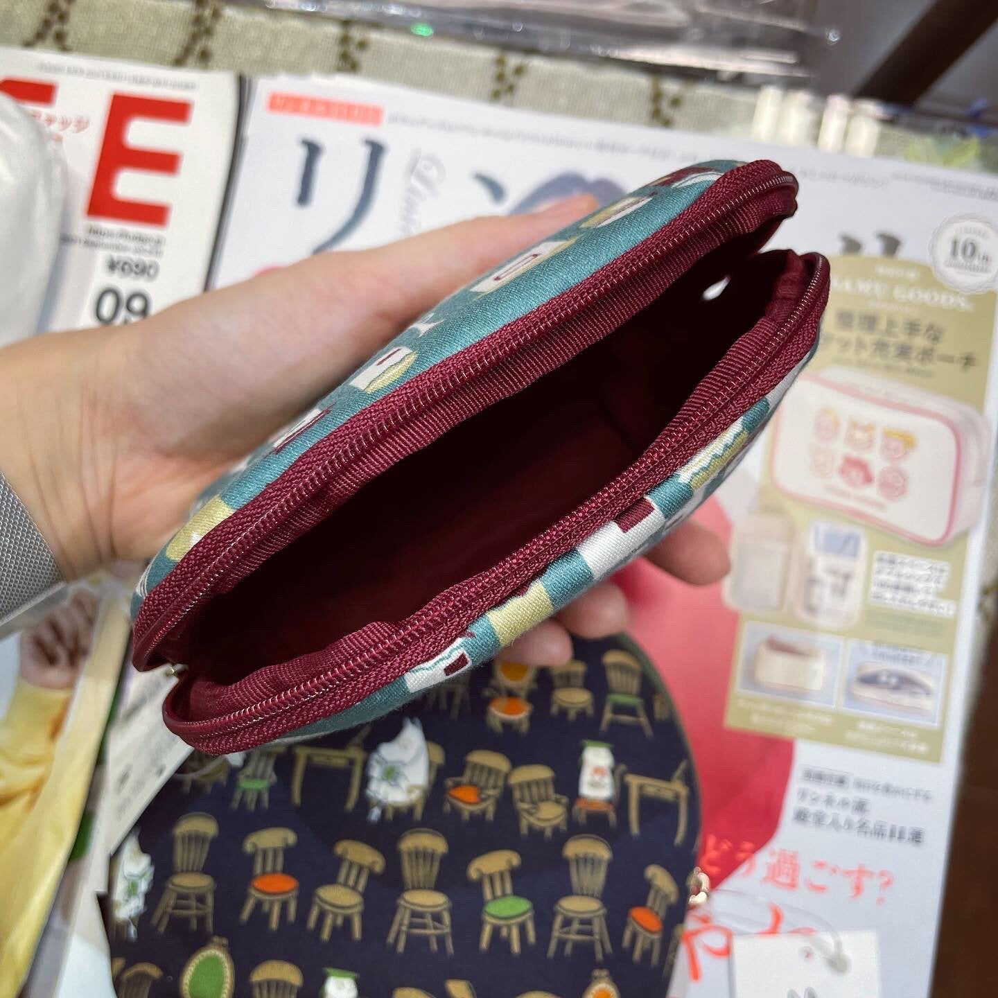 Sale- Moomin Pouch, 2 Colors, made in Japan