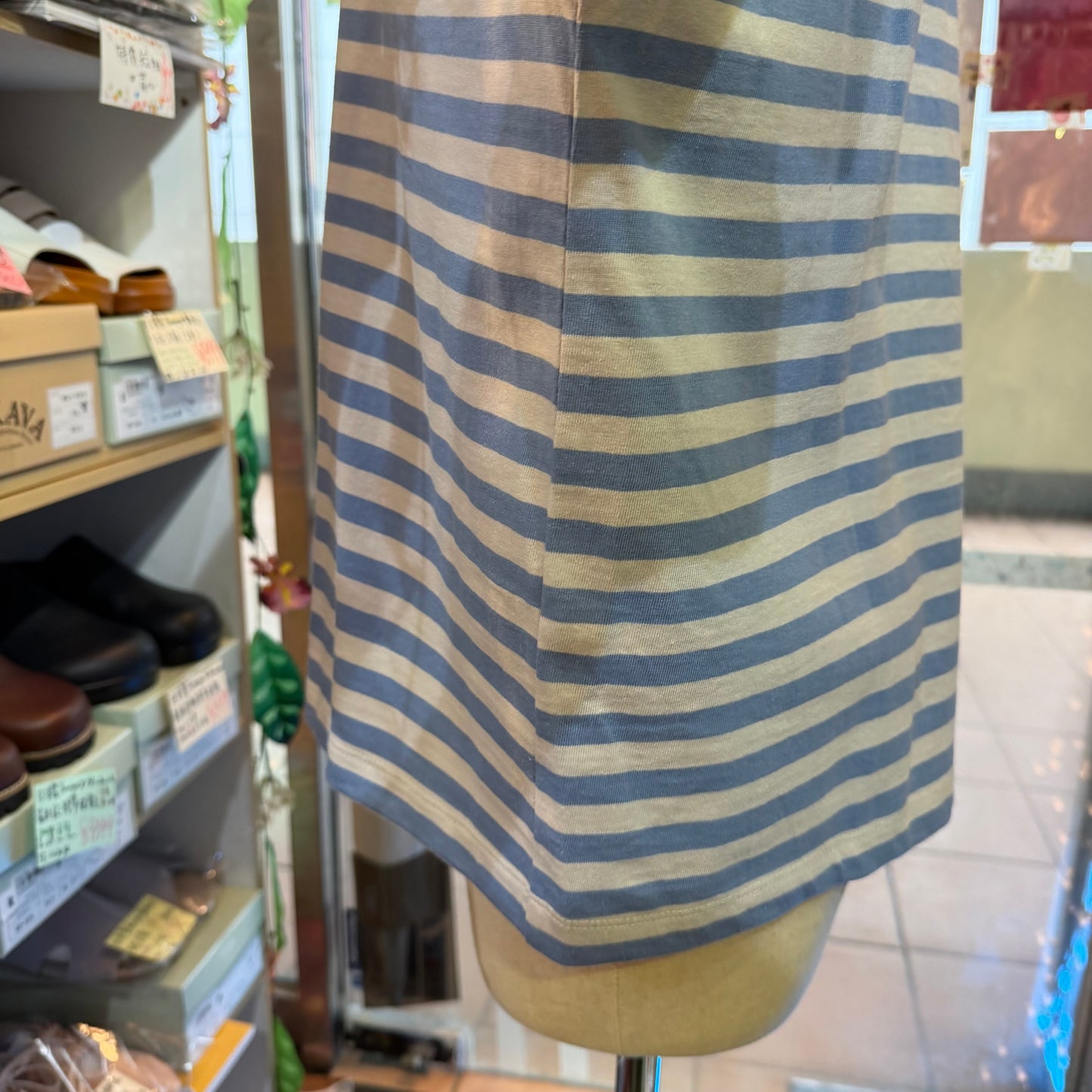 Laiterie Striped T-shirt, 2 Colors, made in Japan