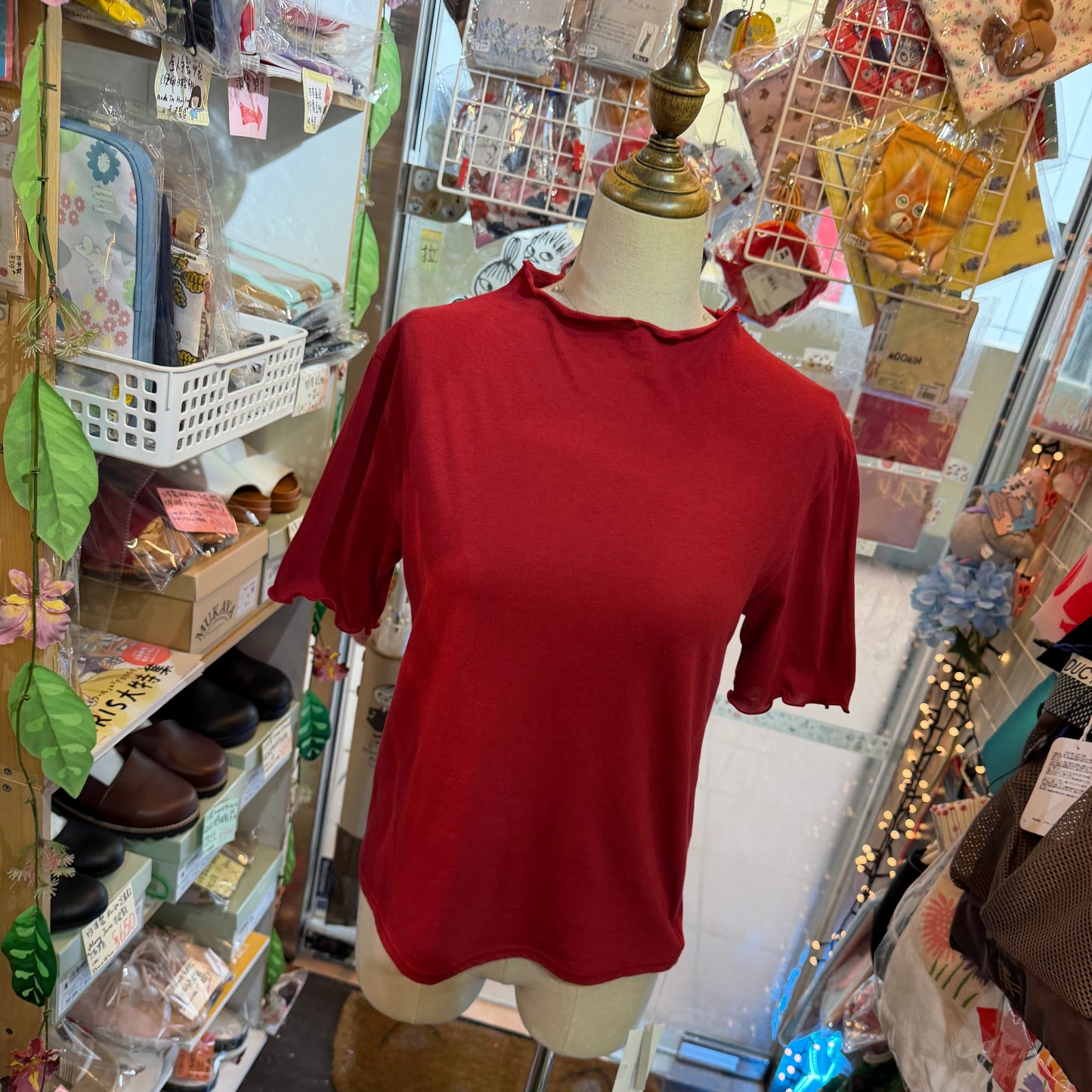 Diaries Frill Collar Cotton Super Soft Blouse,  2 Colors , made in Japan