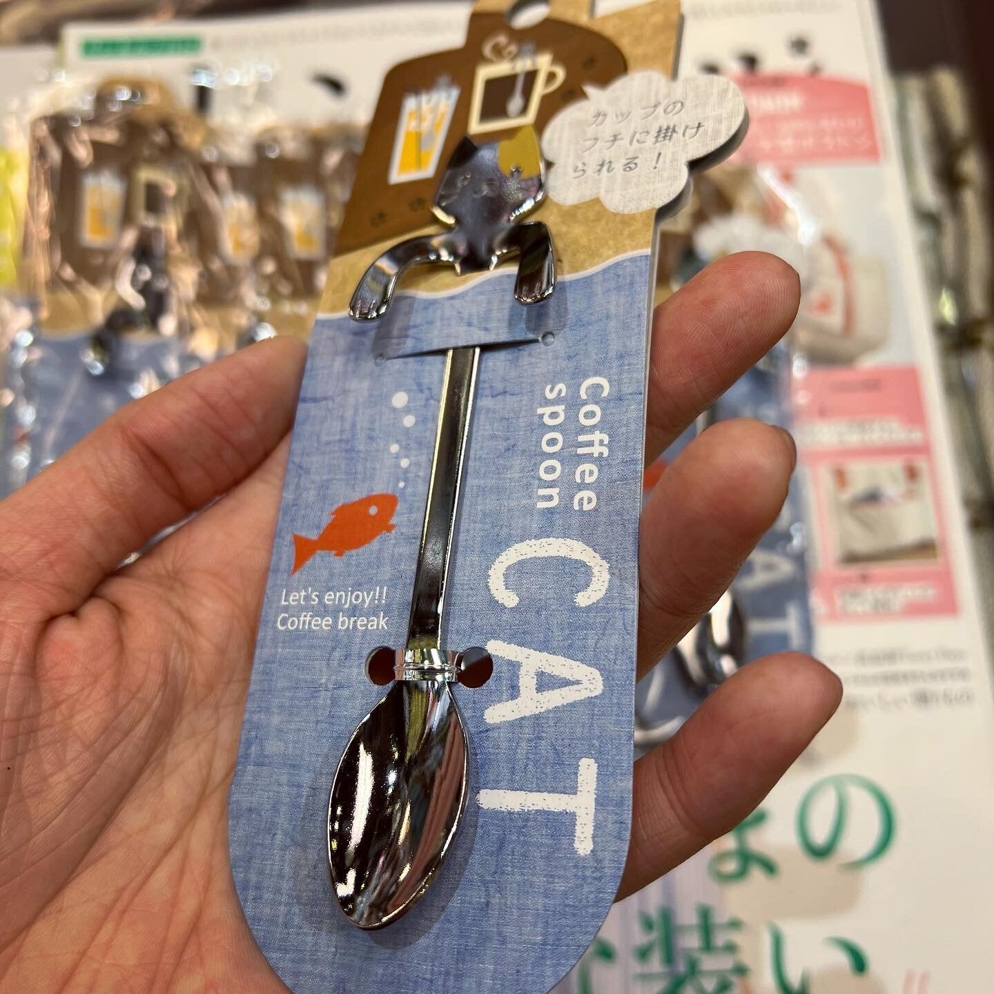 Sale- Cat Stainless Steel Spoons, made in Japan