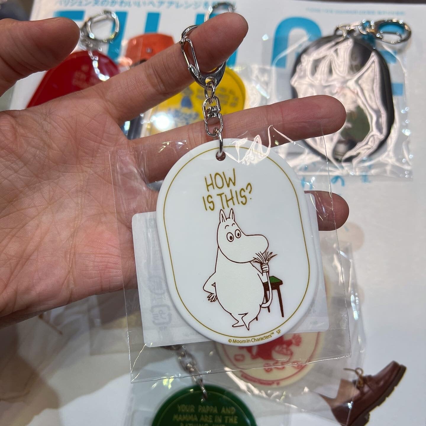 Sale- Moomin Key Charm, 6 patterns