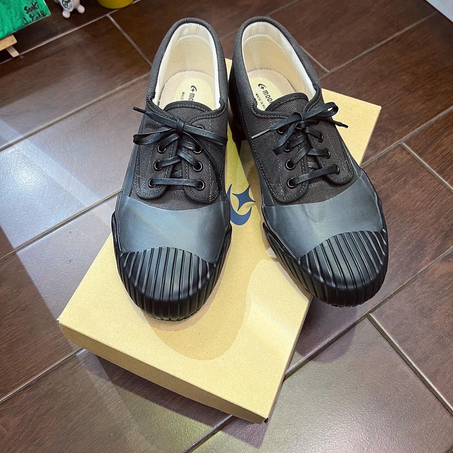 Sale- Moonstar Mudguard Low-cut Rubber x Canvas Shoes, 2 Colors,  made in Japan