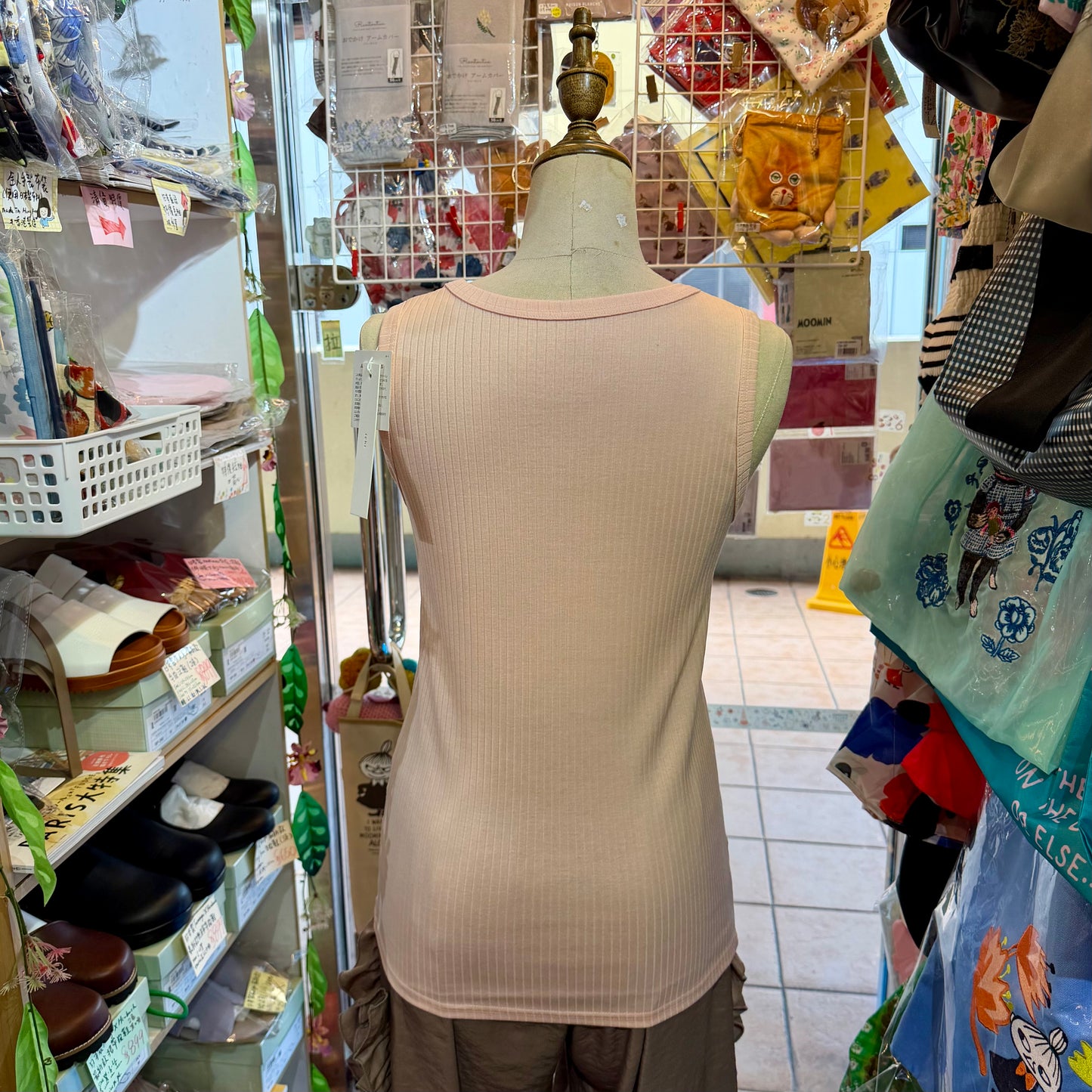 Ichi Cotton Tank Top, 3 Colors, made in Japan