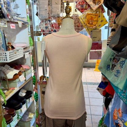 Ichi Cotton Tank Top, 3 Colors, made in Japan