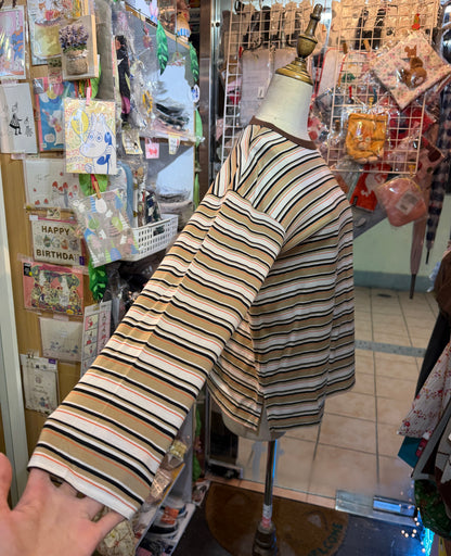 Le Melange Striped T-shirt, 2 Colors, made in Japan