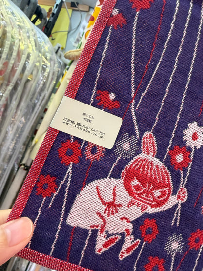 Moomin and Park Red Towel