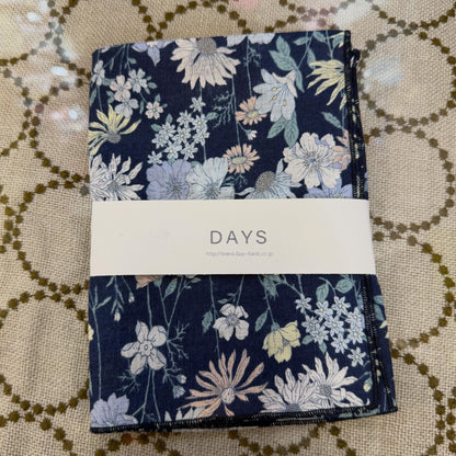 Days Floral Scarf, 2 Colors, made in Japan