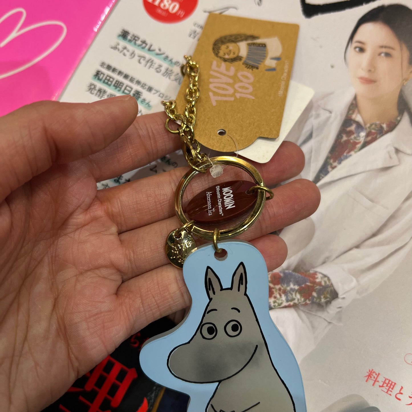 Sale- Moomin Acrylic Key Charm