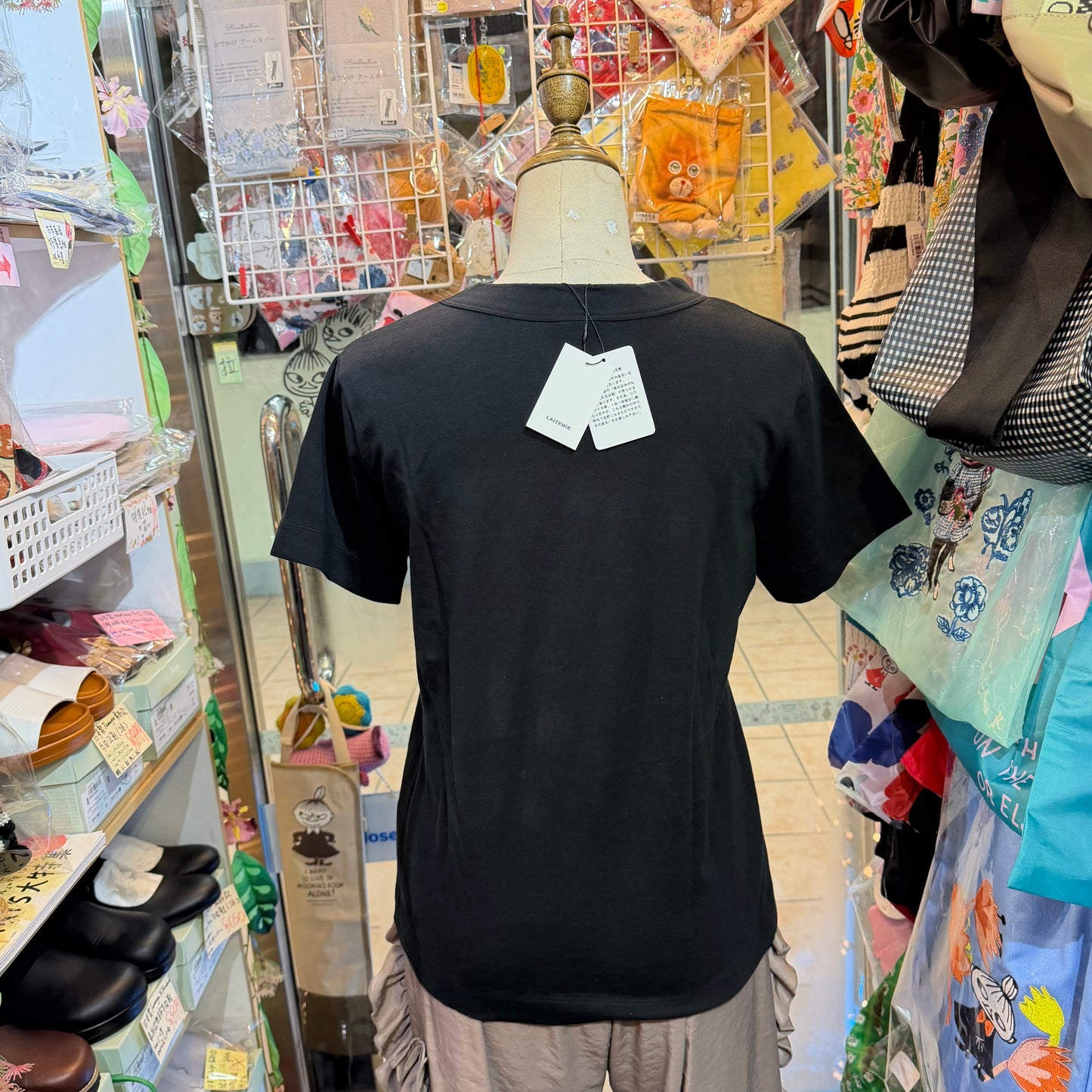 Laiterie Slim Cut T-shirt, 3 Colors, made in Japan