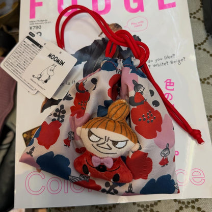 Little My  Pink Drawstring Bag