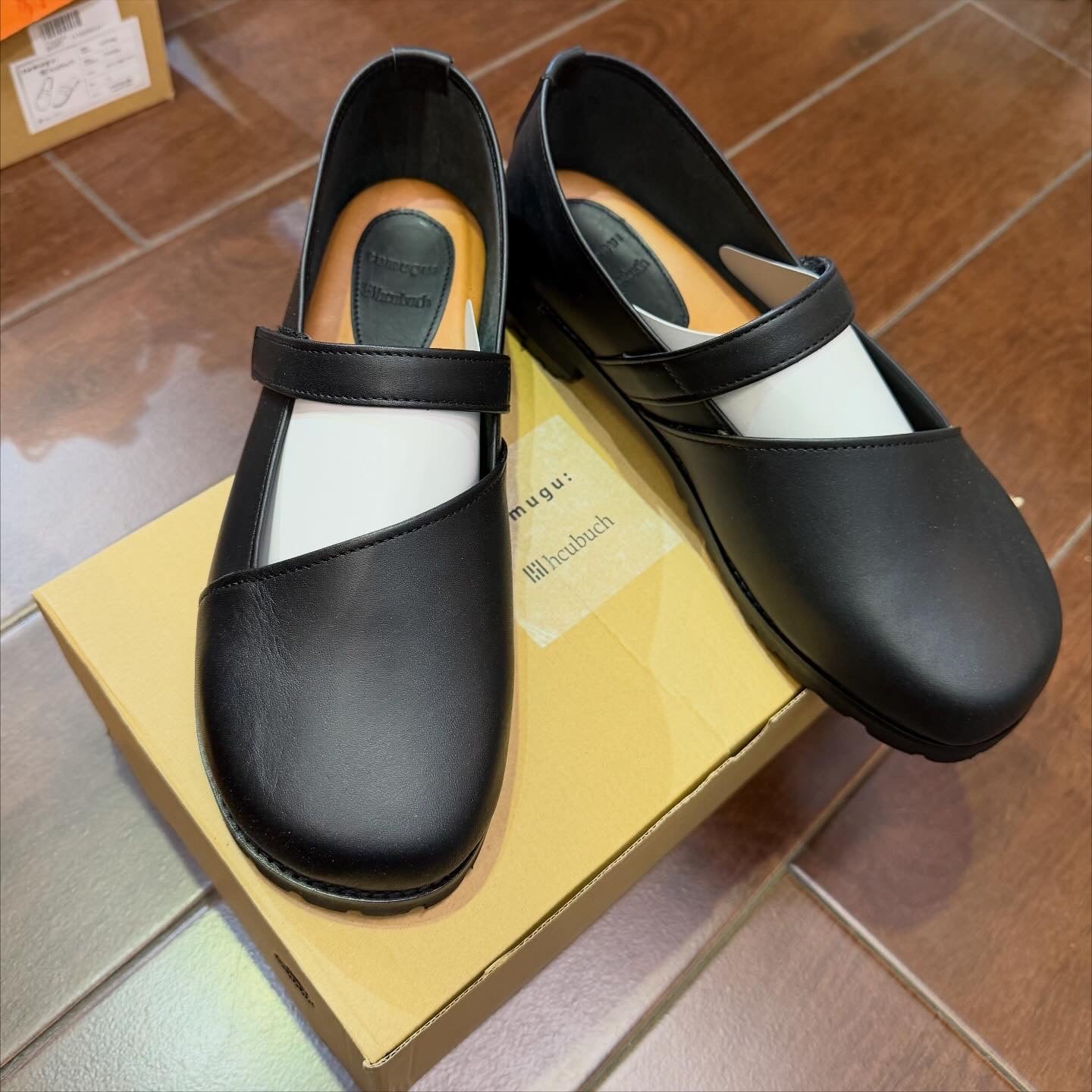 Tumugu X Hcubuch Schrag Leather Shoes, made in Japan