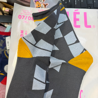 Fromf Print Socks, 3 Patterns, made in Japan