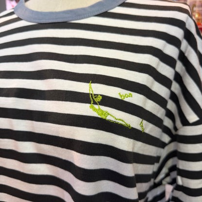 Laiterie Striped T-shirt, 2 Colors, made in Japan