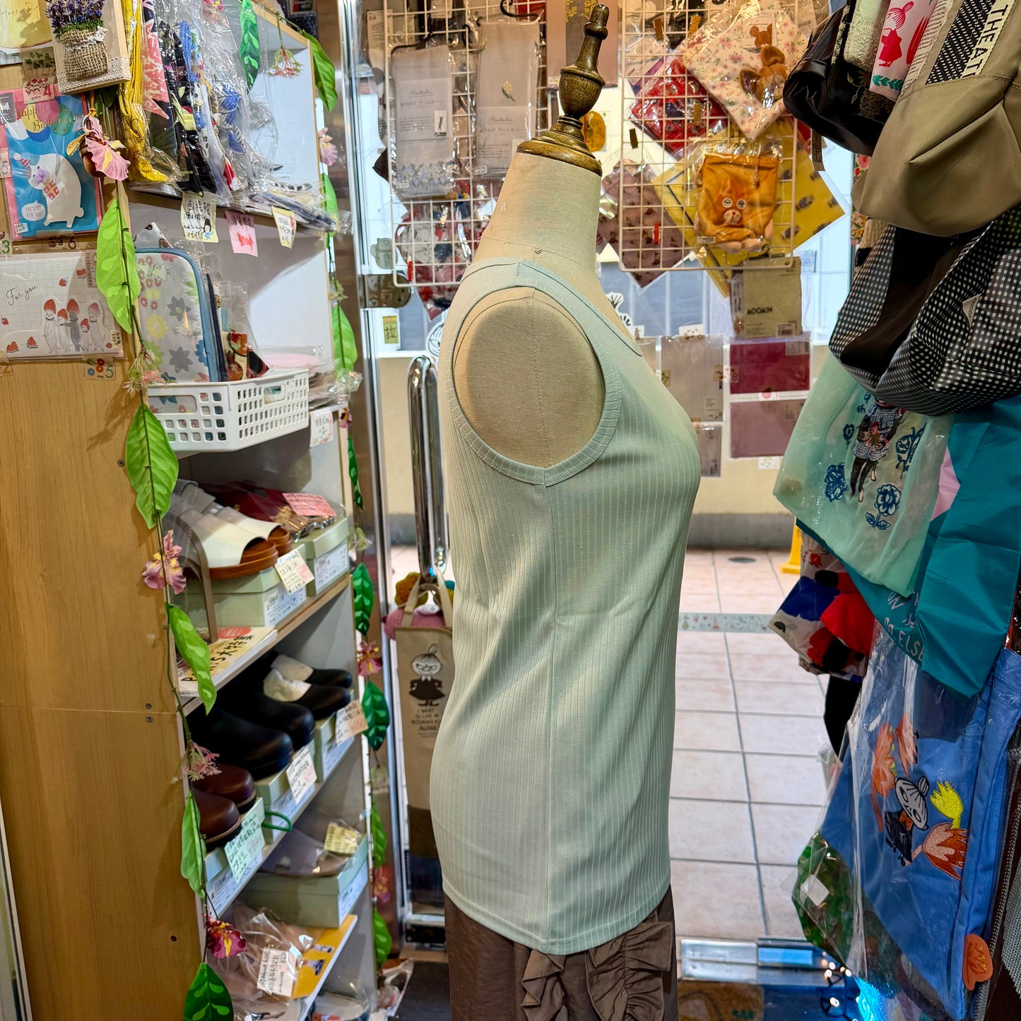 Ichi Cotton Tank Top, 3 Colors, made in Japan