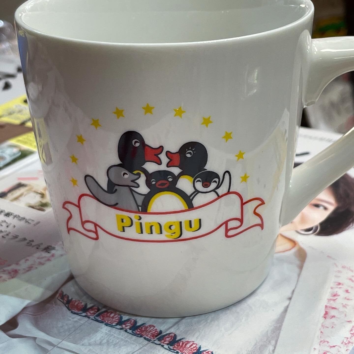 PINGU Ceramic Mug, Made in Japan