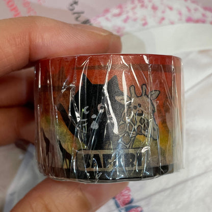 Ne-net Nya Safari Masking Tape, made in Japan