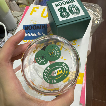 Moomin 80 Glass Tumbler, made in Japan