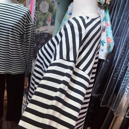Nouvelles du Paradis Striped T-Shirt, made in Japan
