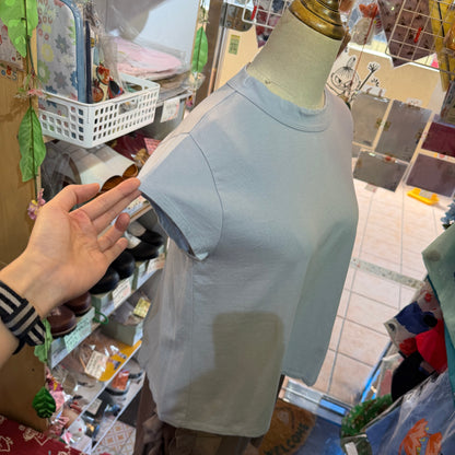 Laiterie Light Blue T-shirt, made in Japan