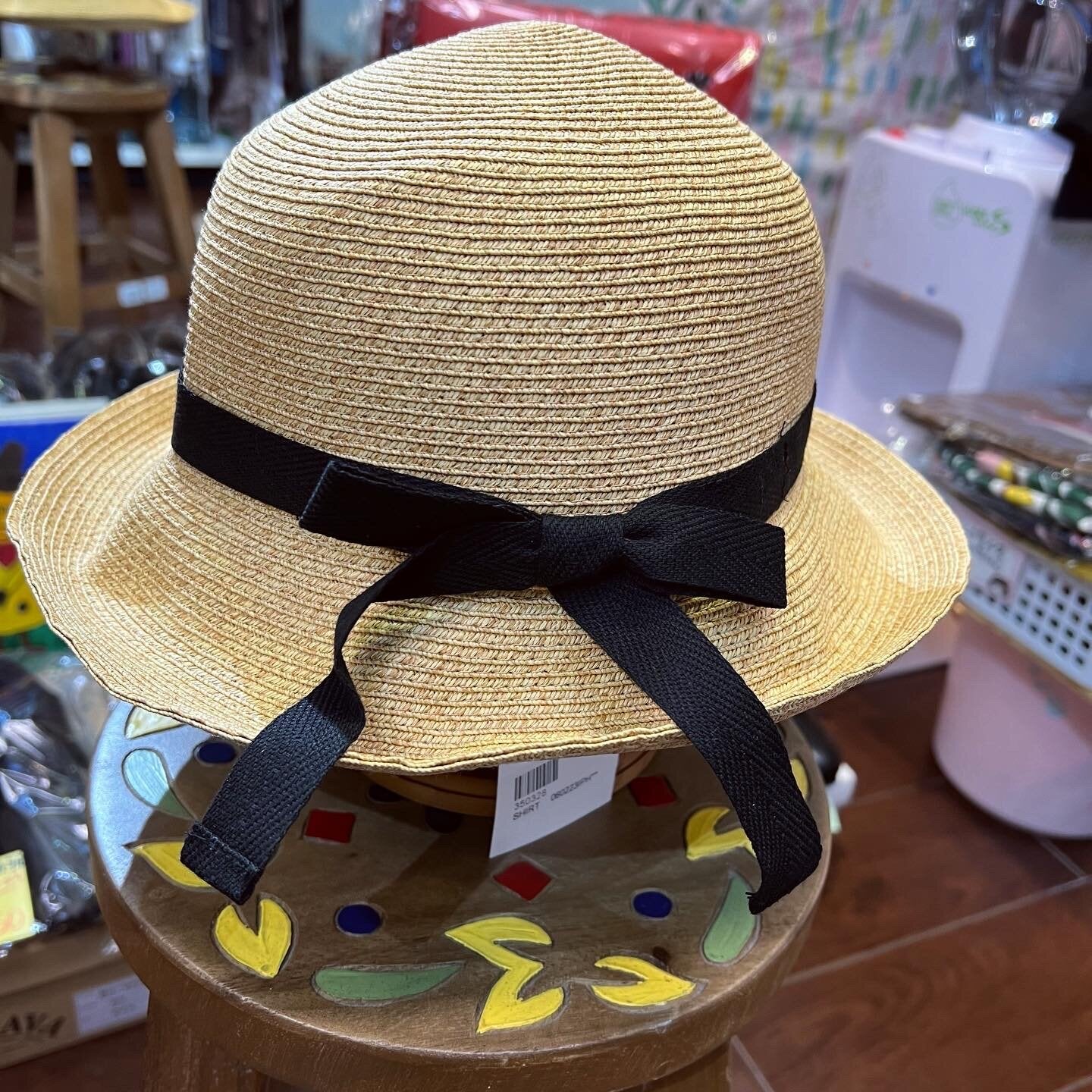 Lueuf Ribbon Straw Hat, 3 Colors