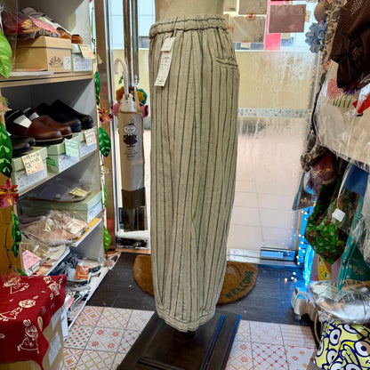 Sun Valley Natural Striped Pants