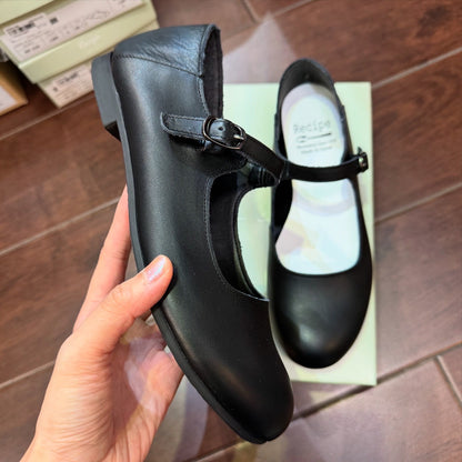 Recipe Mary Jane Leather Shoes, 3 Colors, made in Japan