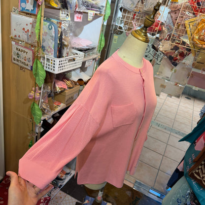 Estroislose Pink Cardigan