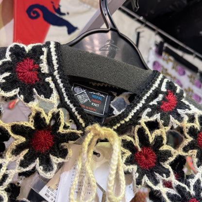 Bulle de Savon Nepal Hand Knit Scarf, made in Nepal