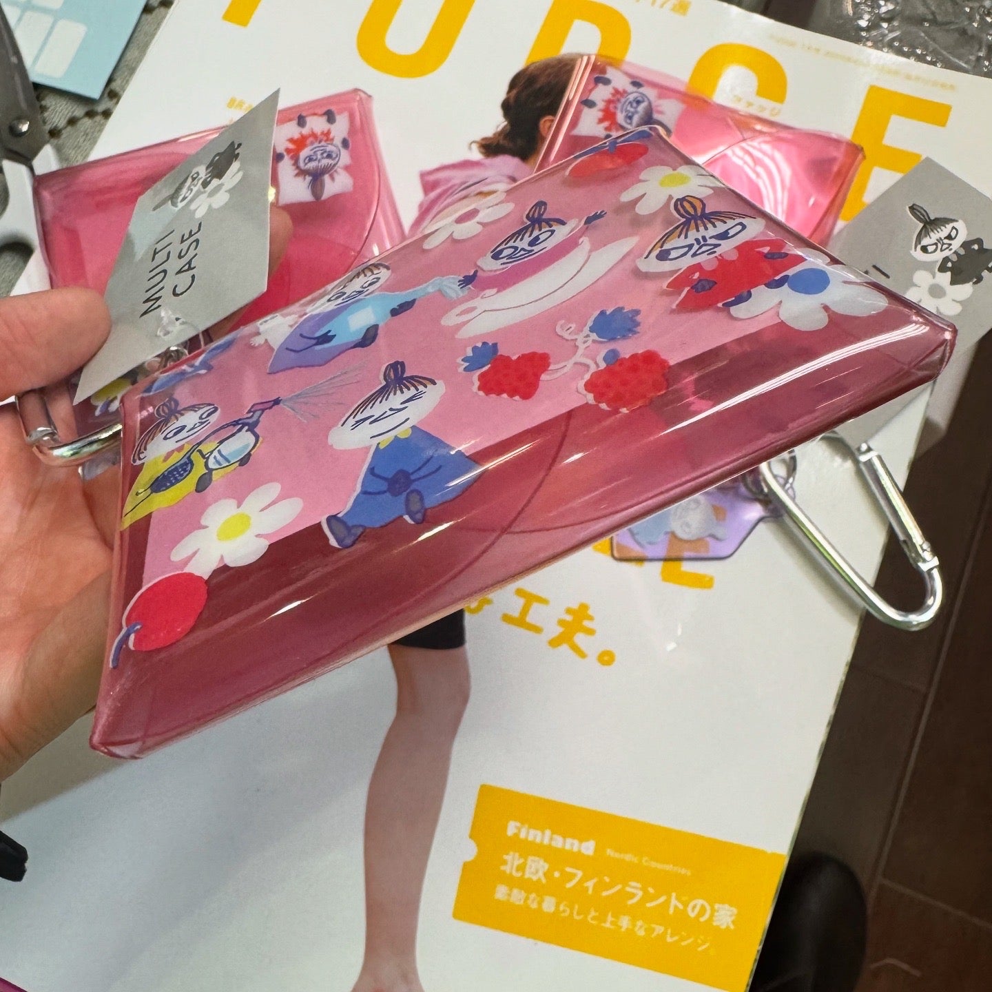 Little MY  "Every day is an adventure" Pink PVC Multi-case, pouch