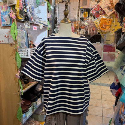 Grand Park Striped T-shirt, 2 Colors, made in Japan