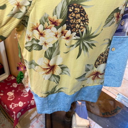 Rehersall Assort Unique Patchwork Shirt, made in Japan
