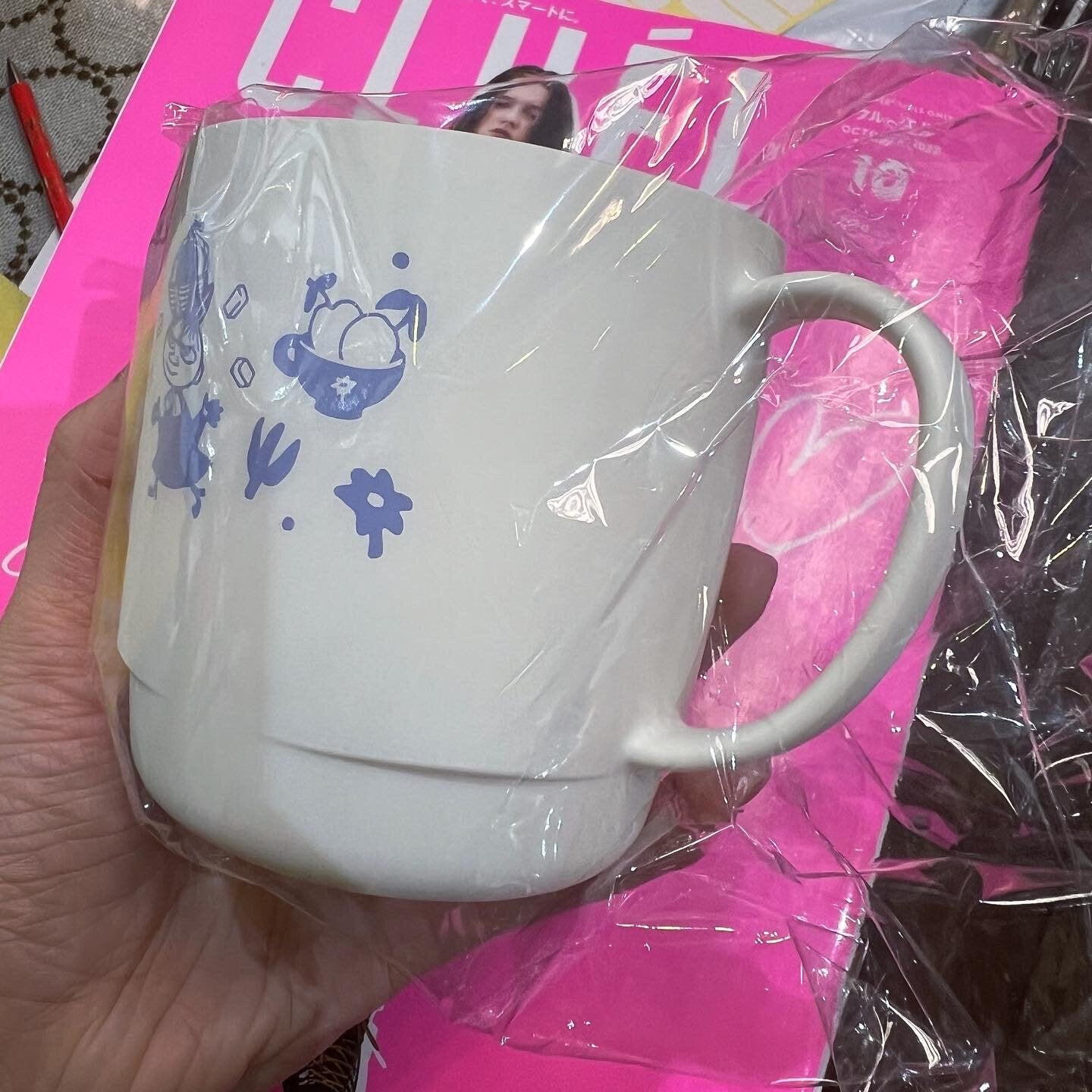 Little My White ABS Cup, made in Japan