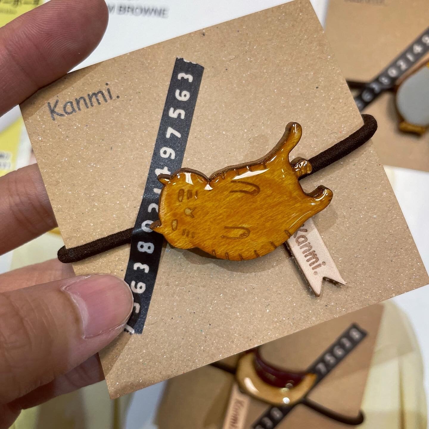 Sale- Kanmi Wooden Hair Bands, 3 Patterns, made in Japan