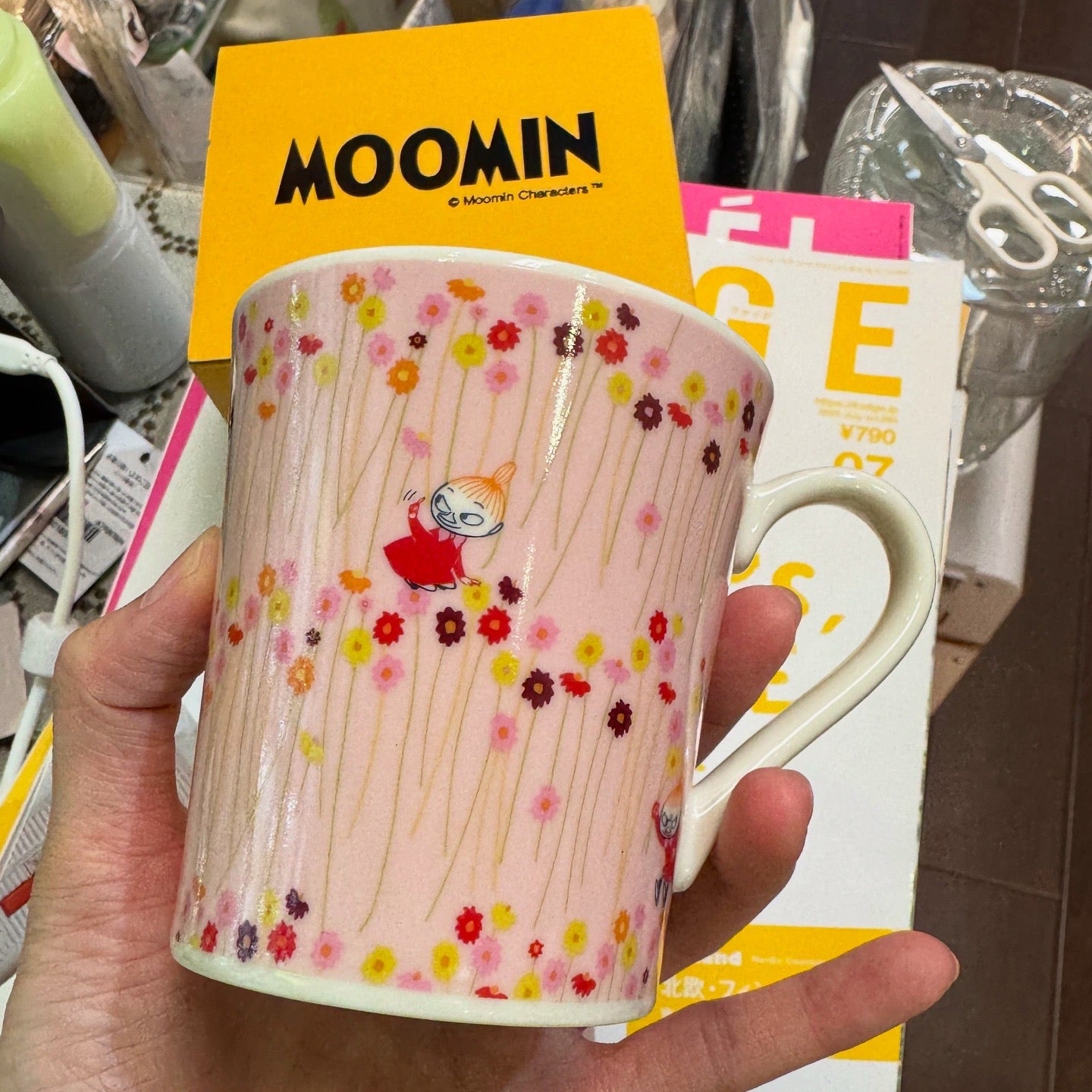 Little My Pink Mug, made in Japan