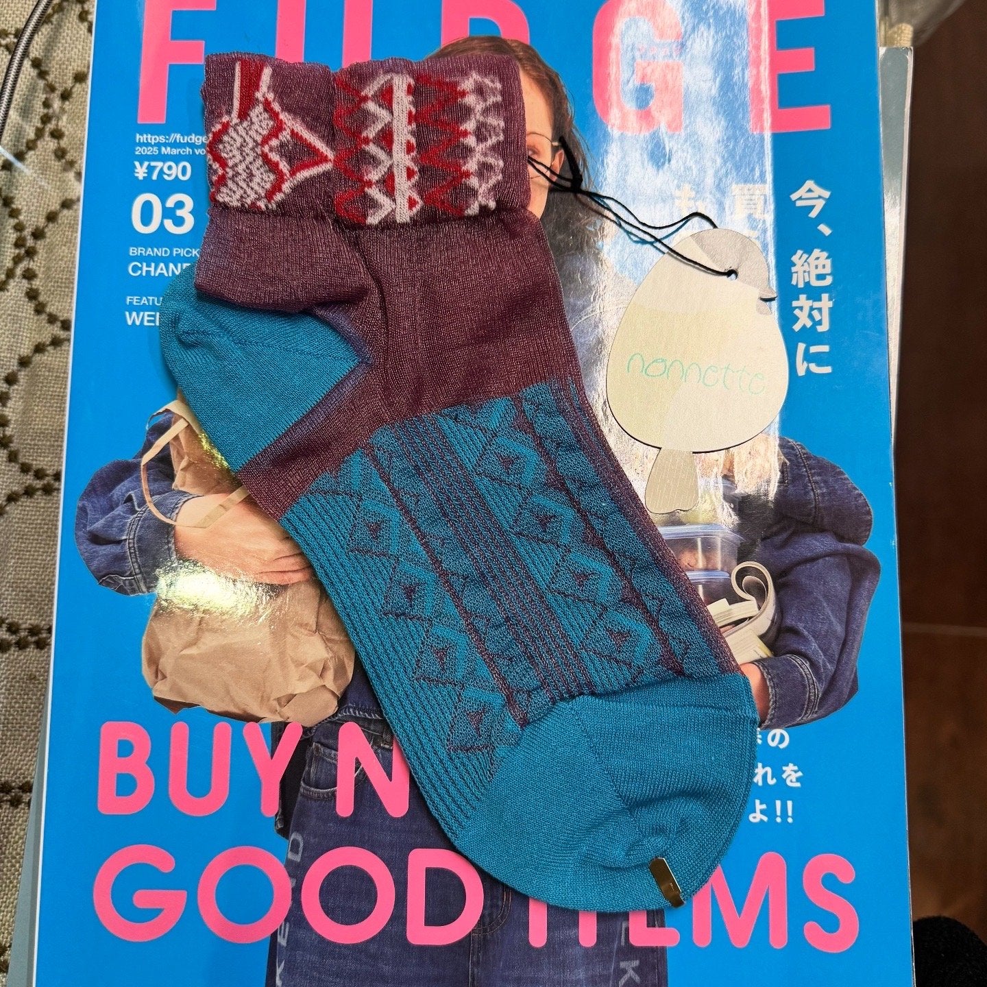nonnette Socks, 2 Colors, made in Japan