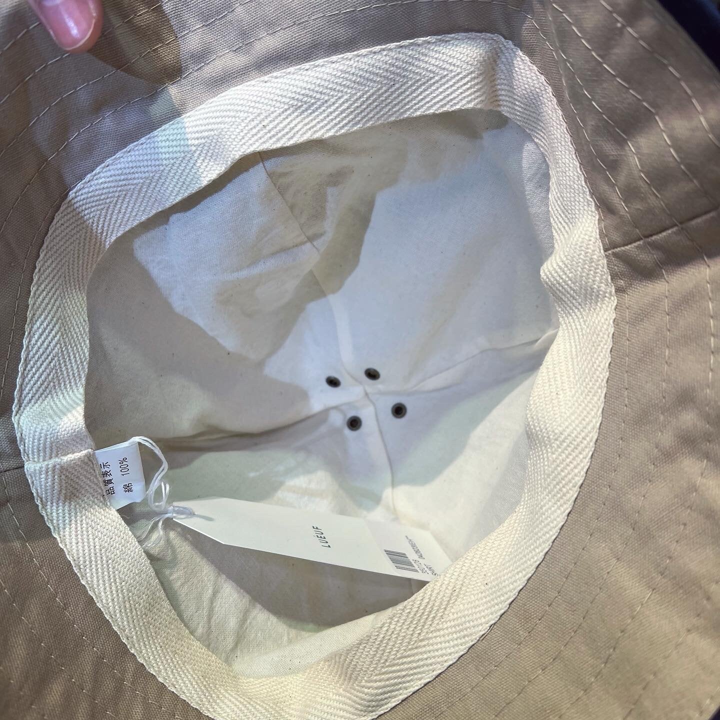 Sale- Lueuf Linen Hat, 2 Colors, made in Korea