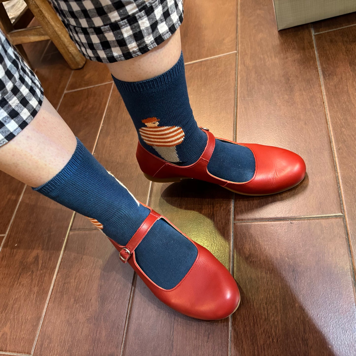 Recipe Mary Jane Leather Shoes, 3 Colors, made in Japan