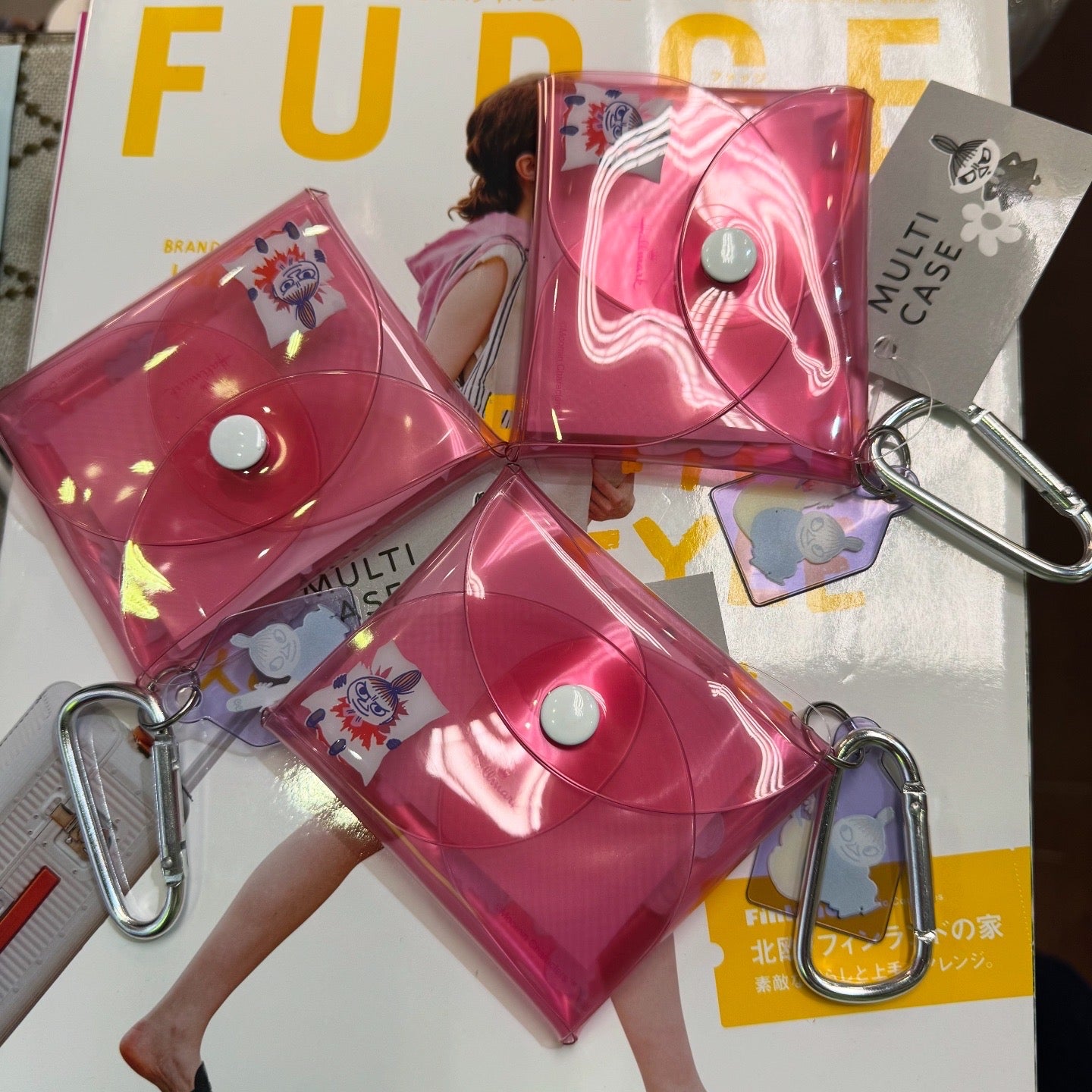 Little MY  "Every day is an adventure" Pink PVC Multi-case, pouch