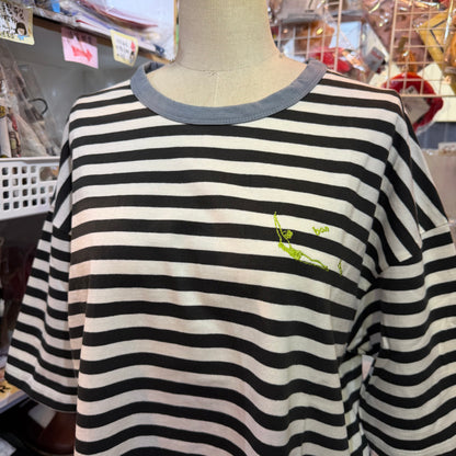 Laiterie Striped T-shirt, 2 Colors, made in Japan