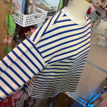 Days Striped T-shirt, 3 Colors, made in Japan