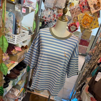 Laiterie Striped T-shirt, 2 Colors, made in Japan