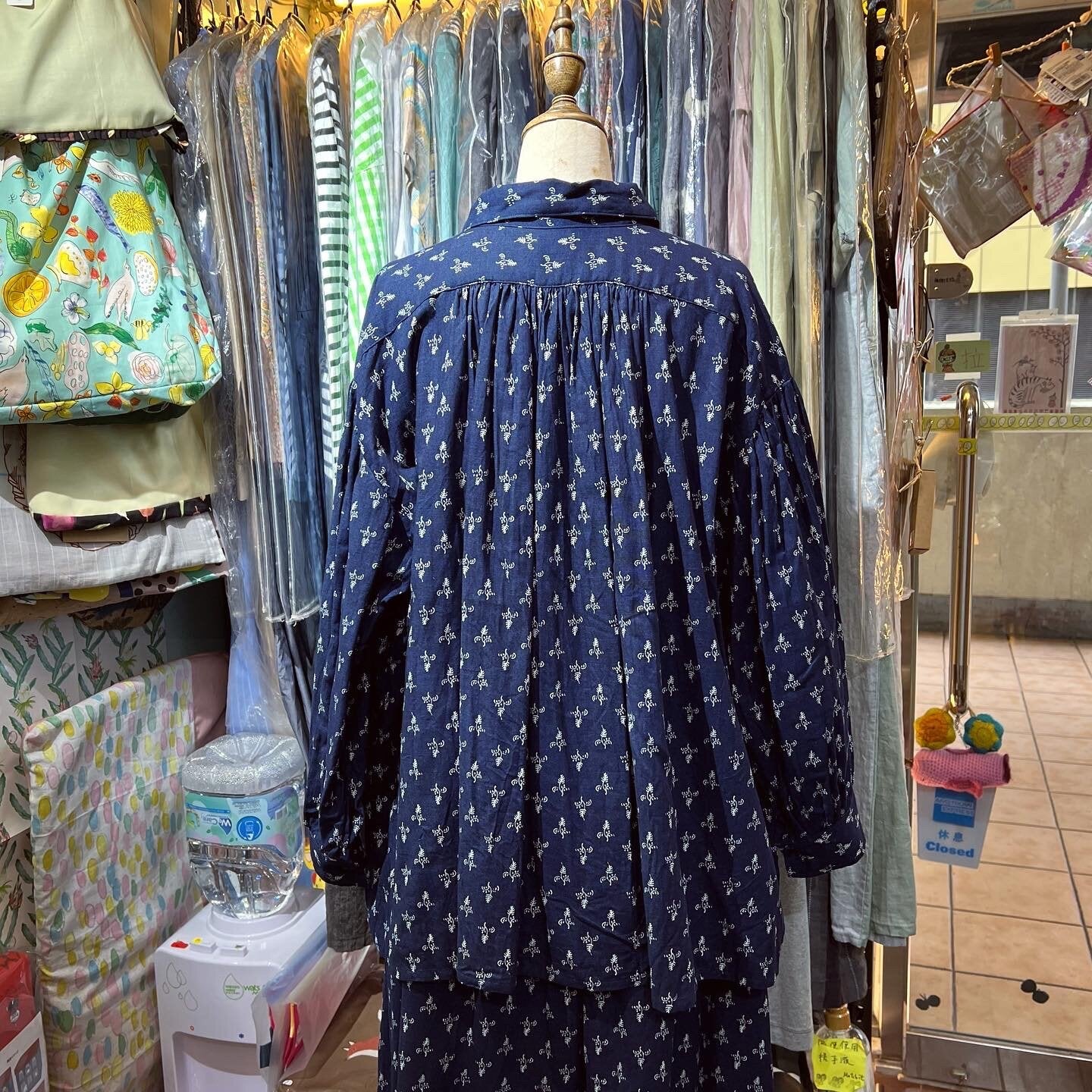 EXTRA20- ichi Floral Print Shirt, 2 Colors, made in Vietnam