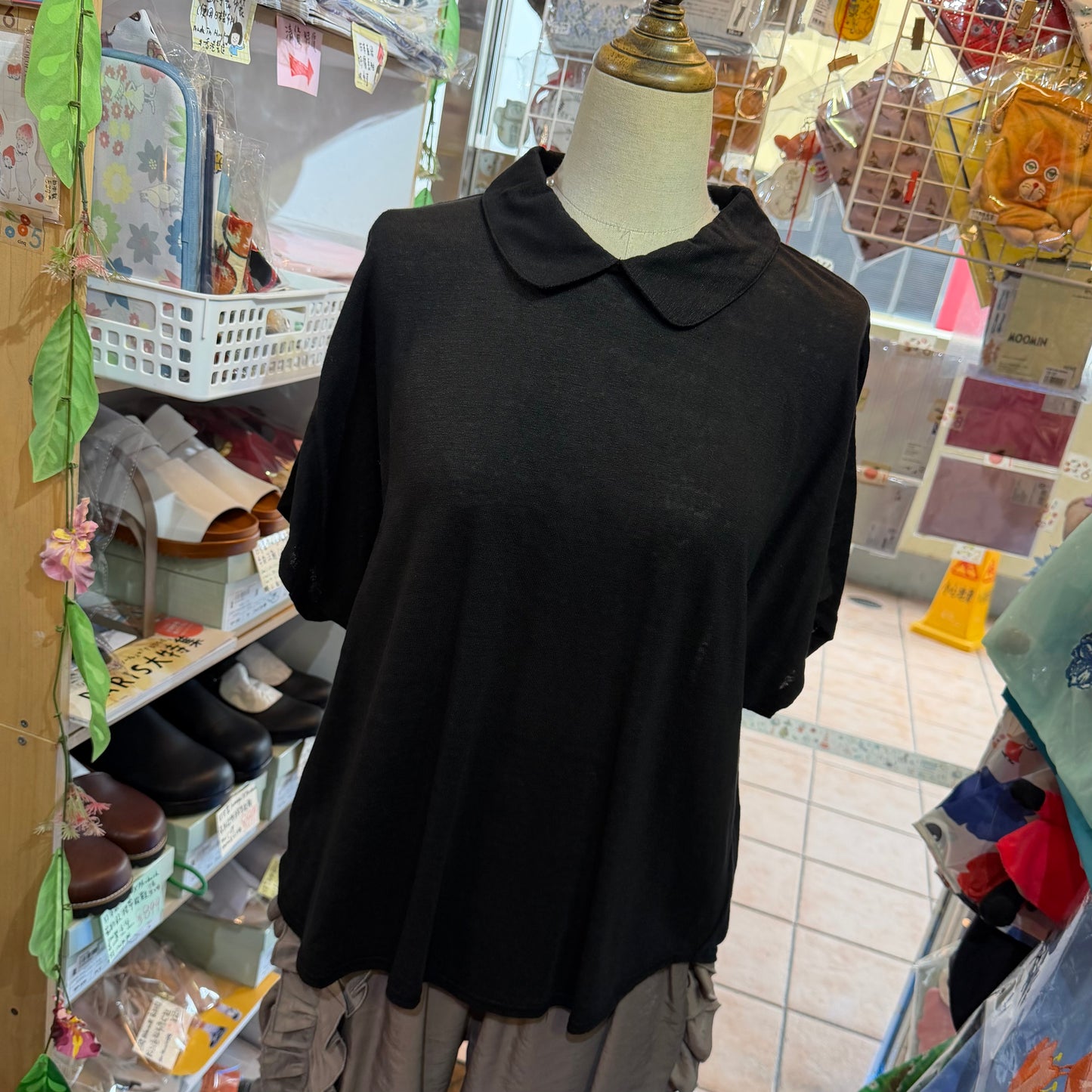 Hands of Creation Linen Blouse, 2 Colors, made in Japan