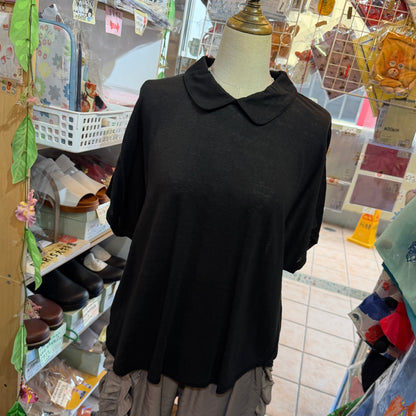 Hands of Creation Linen Blouse, 2 Colors, made in Japan