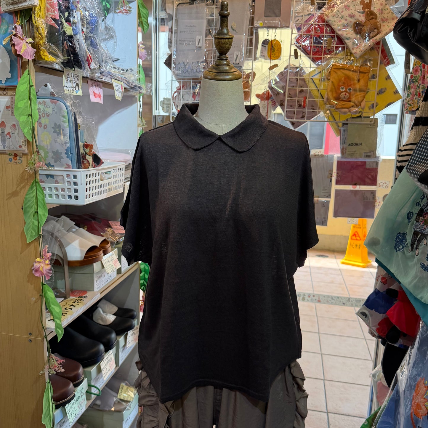 Hands of Creation Linen Blouse, 2 Colors, made in Japan