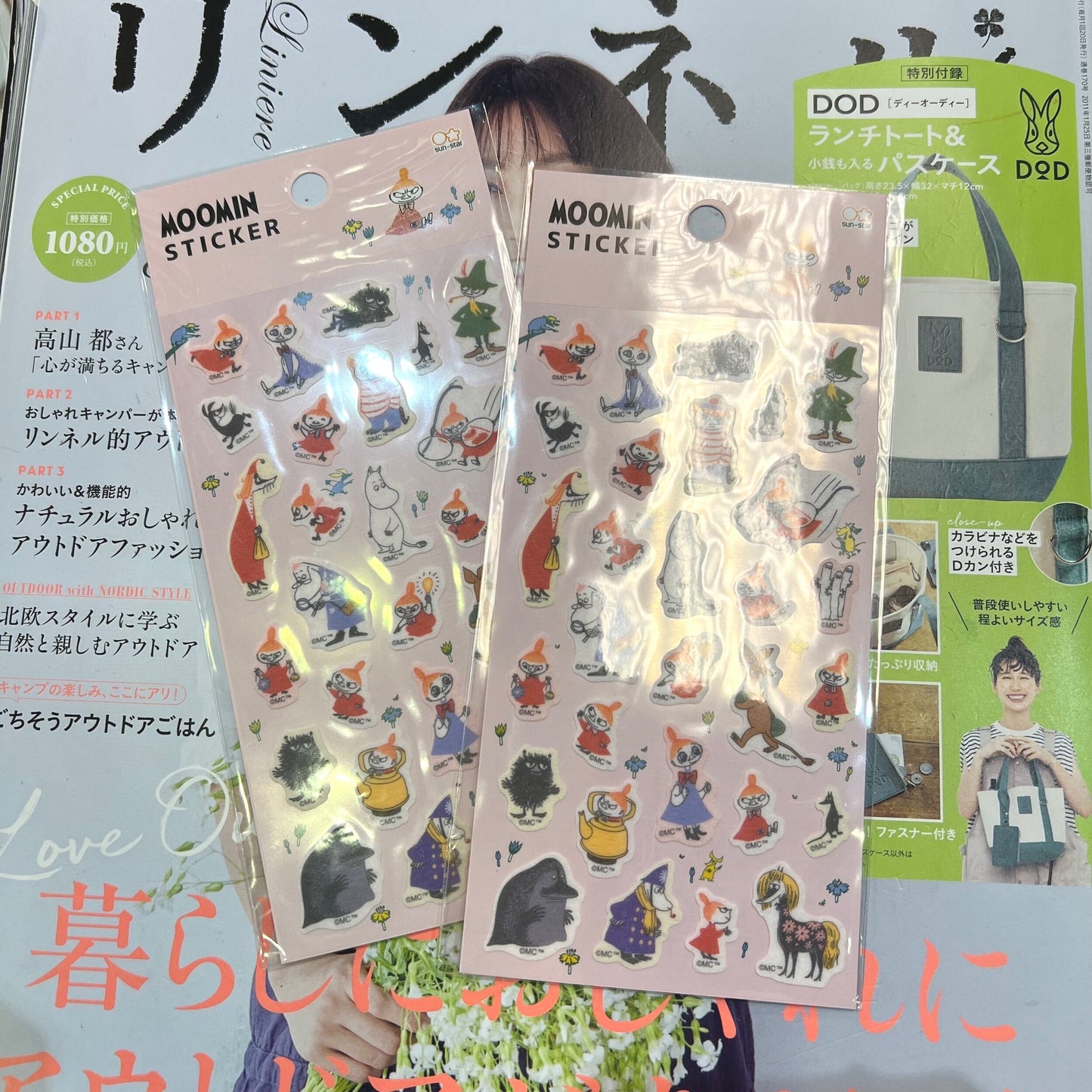 Little My Stickers, made in Japan