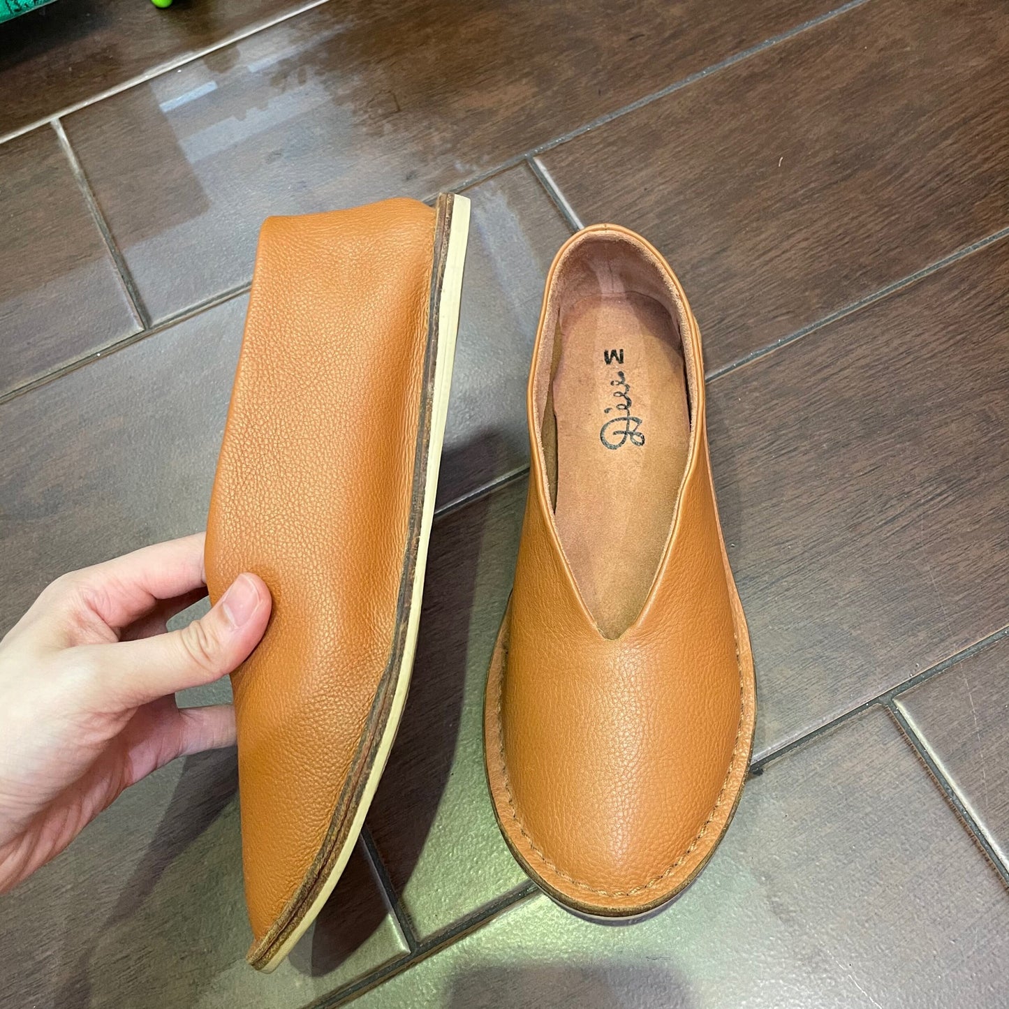 Sale- Diu Leather Shoes, 3 Colors, handemade in Bangladesh