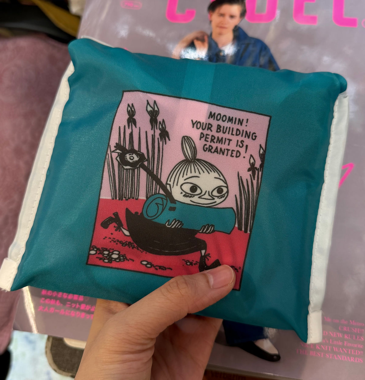 Little My Green Turquoise ECO Bag
